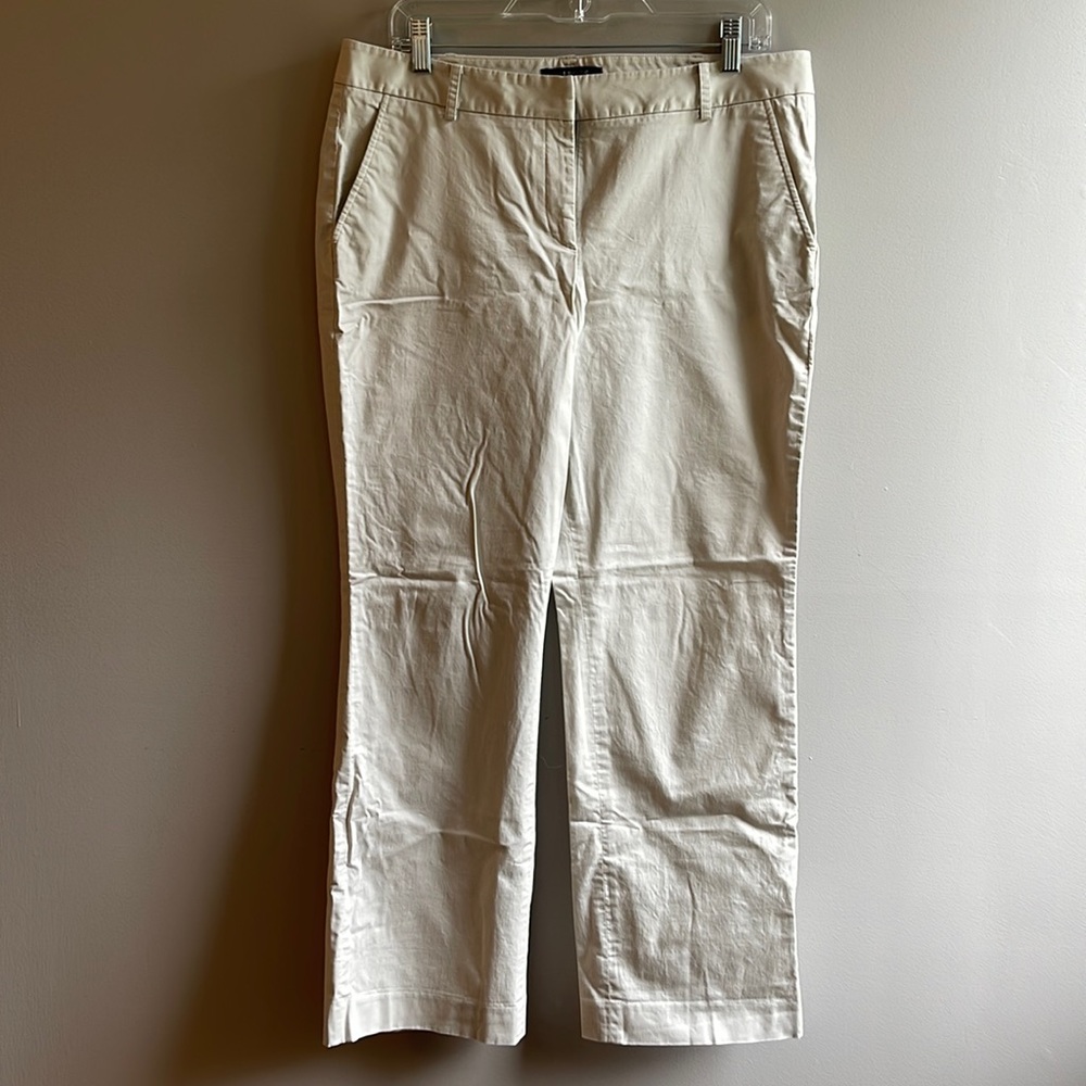 TALBOTS Polished Cotton Chinos
